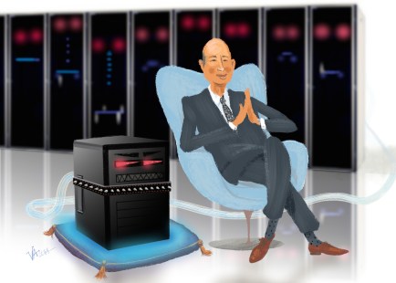 HFT dude minding his computer adjacent to the exchange computer